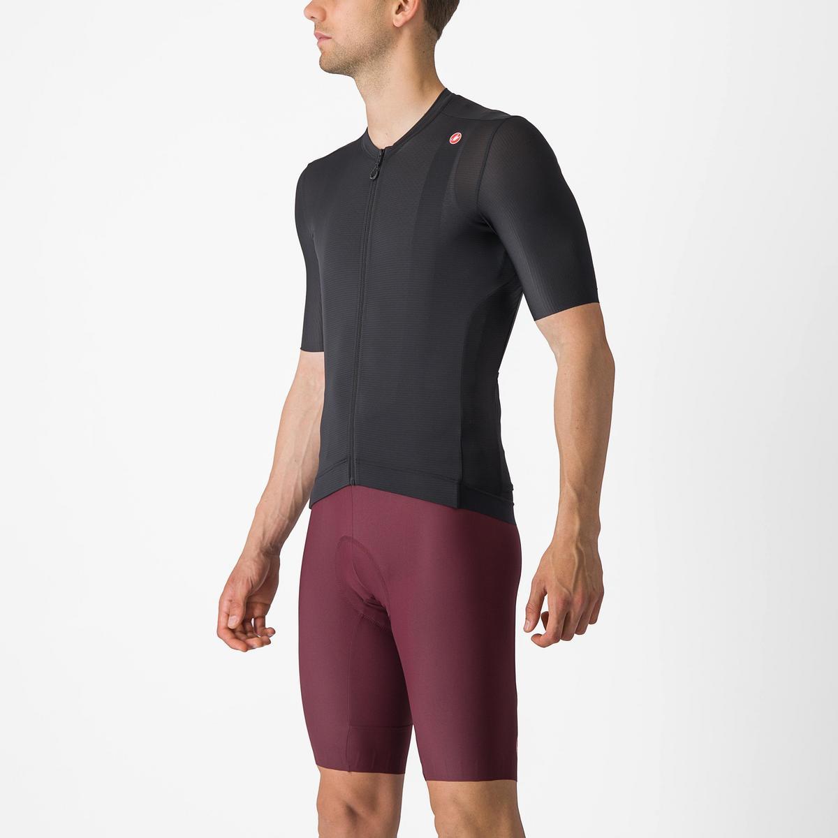 CASTELLI ESPRESSO JERSEY LIGHT BLACK/DARK GRAY