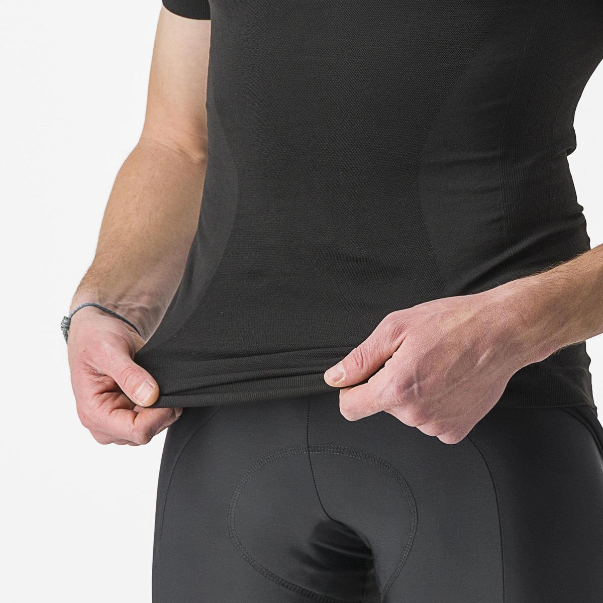CASTELLI CORE SEAMLESS BASE LAYER SS BLACK