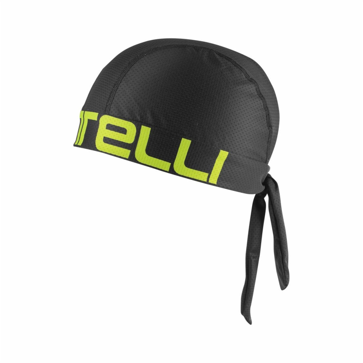 CASTELLI BANDANA BLACK/ELECTRIC LIME