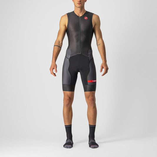 CASTELLI FREE SANREMO 2 SUIT SLEEVELESS BLACK