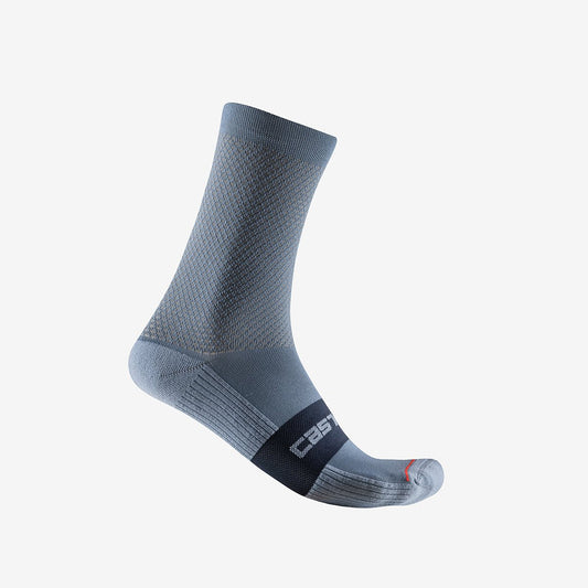 CASTELLI ESPRESSO 15 SOCK LIGHT STEEL BLUE