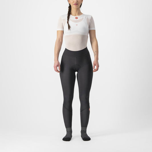 CASTELLI VELOCISSIMA THERMAL TIGHT BLACK/BLACK REFLEX