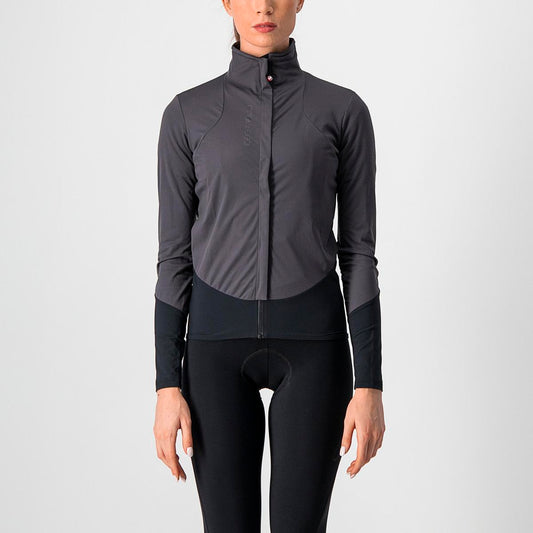 CASTELLI BETA RoS WOMENS JACKET DARK GRAY/BLACK
