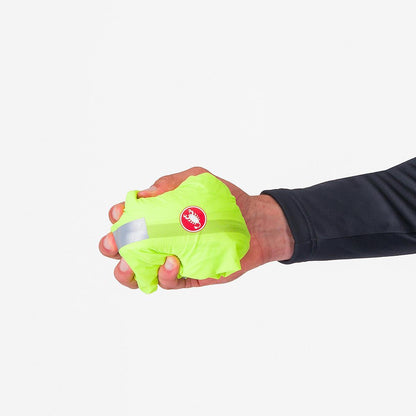 CASTELLI SQUALL SHELL JACKET ELECTRIC LIME/BLACK