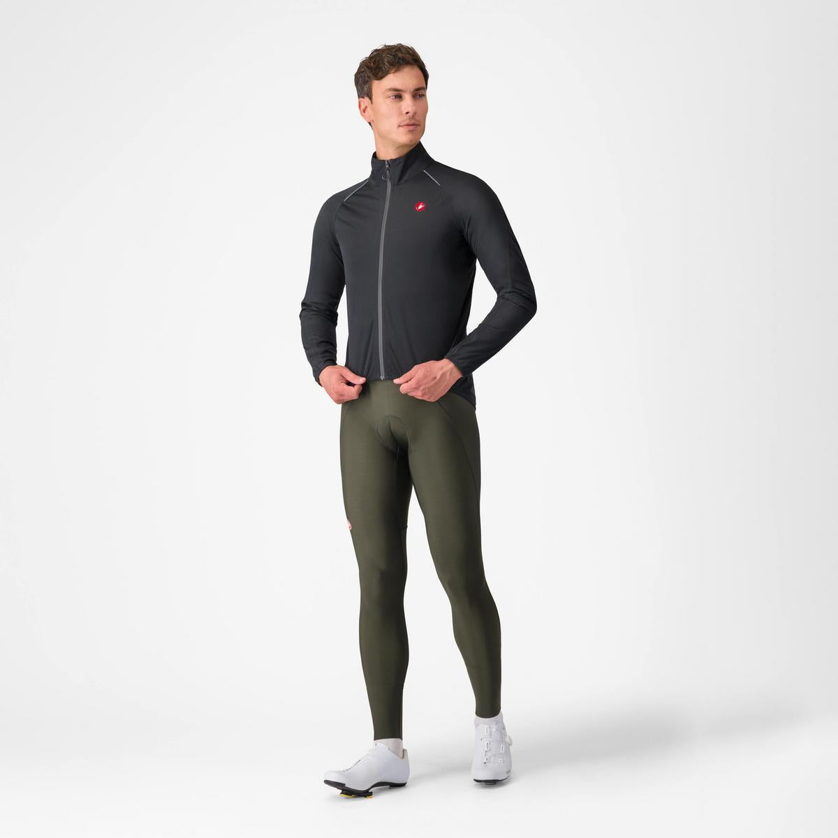 CASTELLI EMERGENCY 3 RAIN JACKET LIGHT BLACK