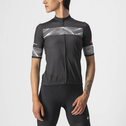 CASTELLI FENICE JERSEY LIGHT BLACK & WHITE