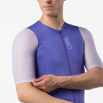CASTELLI CORRETTO JERSEY ULTRAVIOLET/PURPLE MIST-WHITE