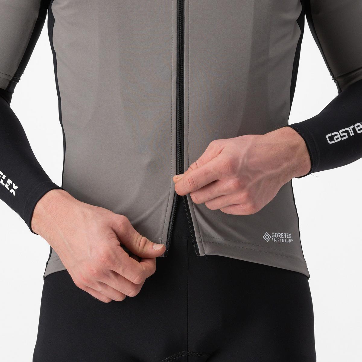 CASTELLI PERFETTO RoS 2 WIND JERSEY NICKEL GRAY