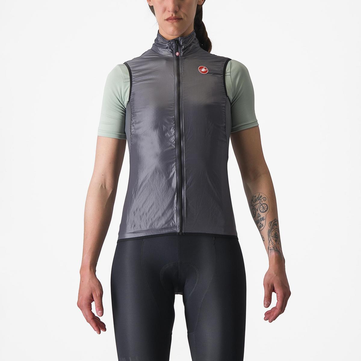 CASTELLI ARIA WOMENS  VEST DARK GRAY
