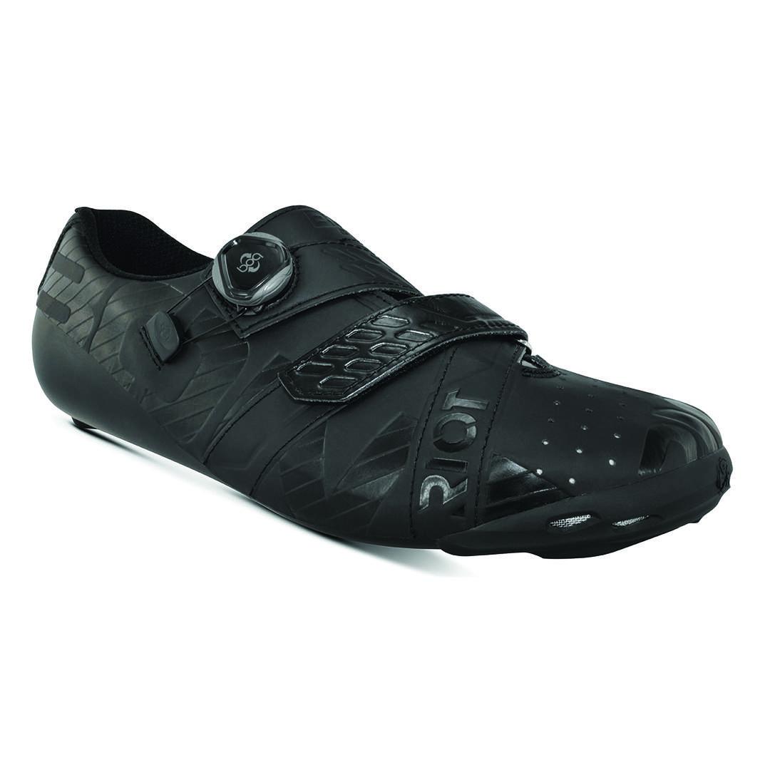 BONT RIOT+ MATTE & GLOSS BLACK WIDE FIT