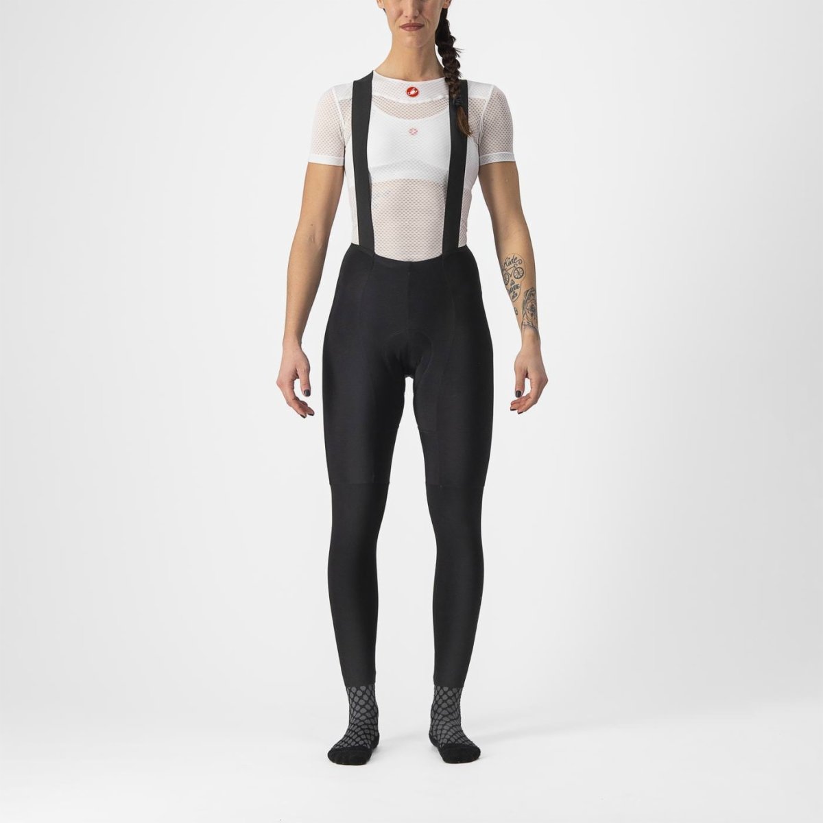 CASTELLI FREE AERO RC WOMENS DT BIBTIGHT BLACK