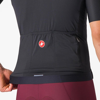 CASTELLI ESPRESSO JERSEY LIGHT BLACK/DARK GRAY