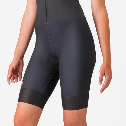 CASTELLI CORE TRI WOMENS SUIT SHORT SLEEVE BLACK