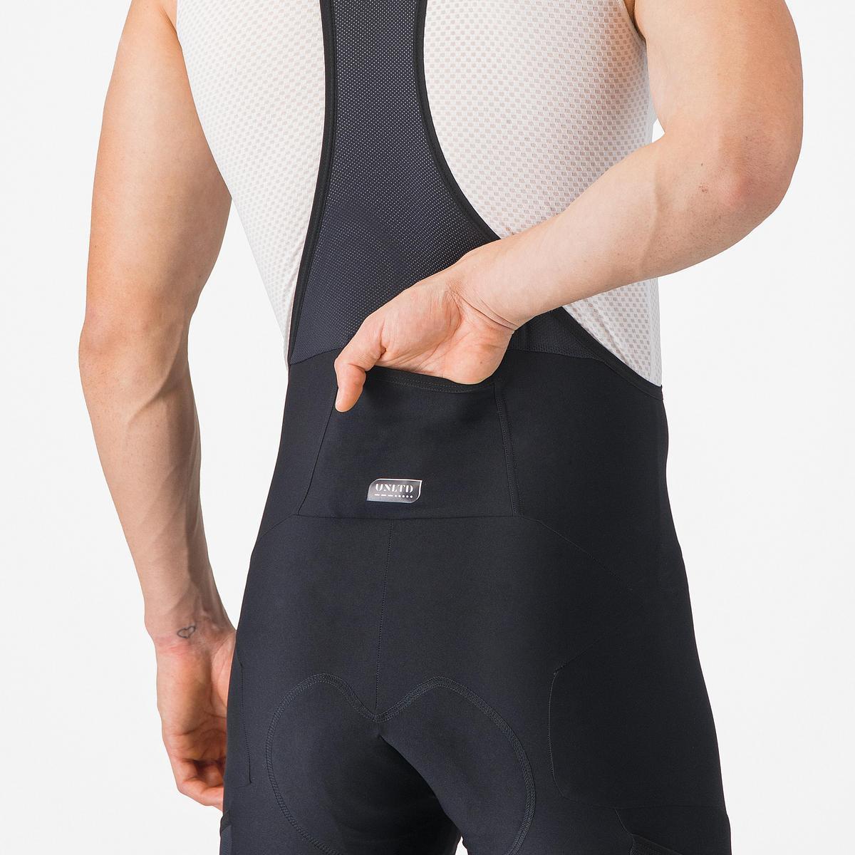 CASTELLI UNLIMITED ENDURANCE BIBSHORT BLACK