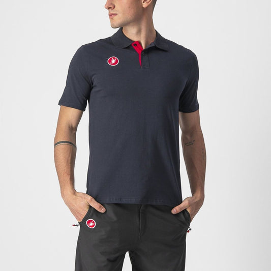 CASTELLI RACE DAY POLO BLACK