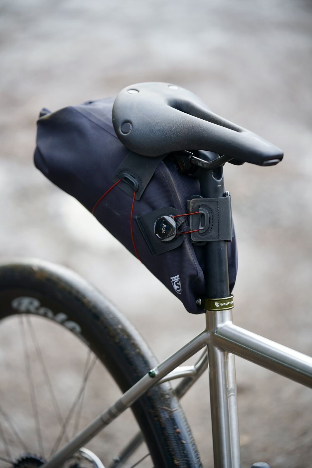 SILCA GRINTA ROLL TOP SADDLE BAG