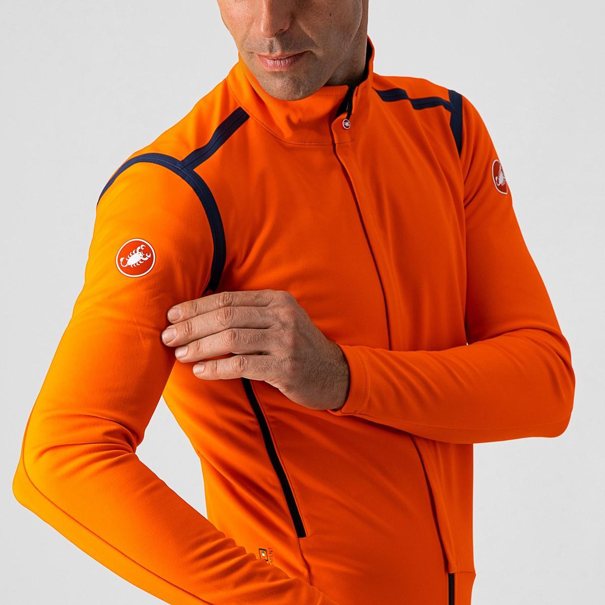 CASTELLI PERFETTO ROS LONG SLEEVE BRILLIANT ORANGE