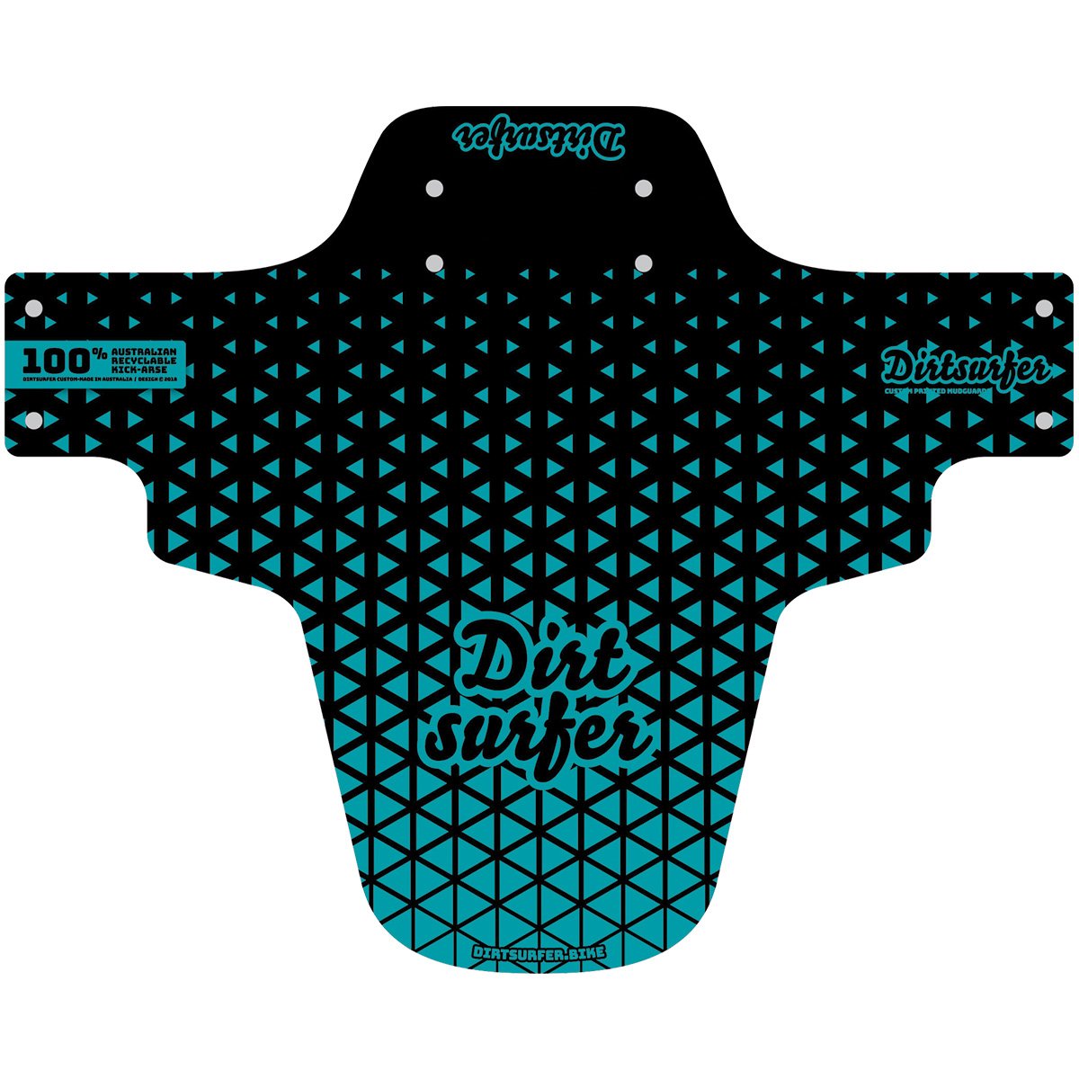 DIRTSURFER MUDGUARD - SPEEDGRID TURQUOISE
