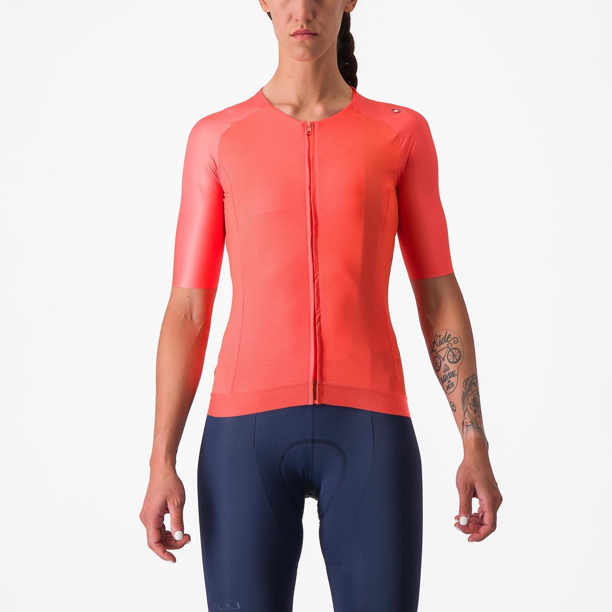 CASTELLI AERO PRO 7.0 WOMENS JERSEY BRILLIANT PINK