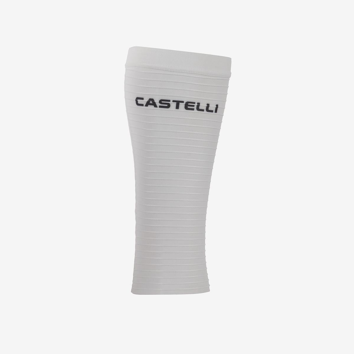 CASTELLI PR LEG SLEEVES WHITE/BLACK