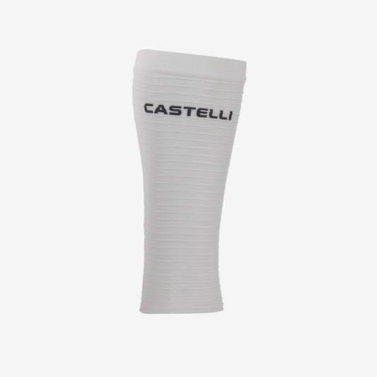 CASTELLI PR LEG SLEEVES WHITE/BLACK