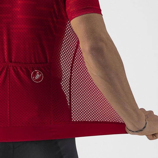 CASTELLI INSIDER JERSEY DARK RED