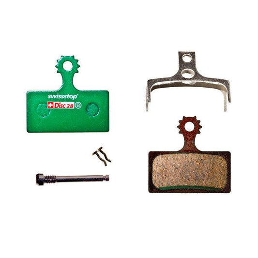 SWISSSTOP BRAKE PAD DISC 28 C SHIMANO TWO PISTON XTR, XT, SLX