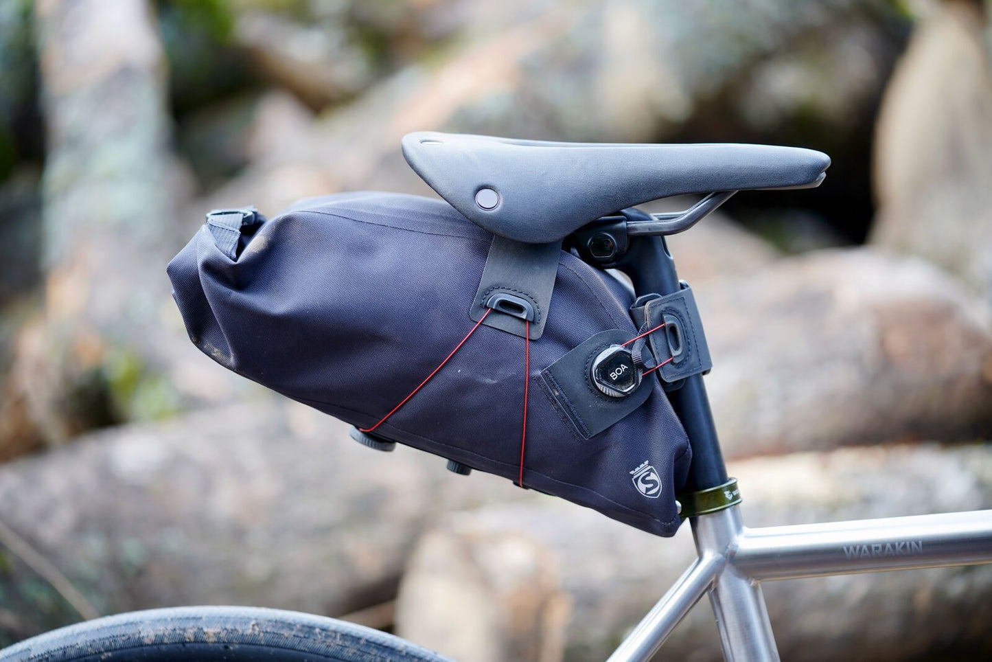 SILCA GRINTA ROLL TOP SADDLE BAG