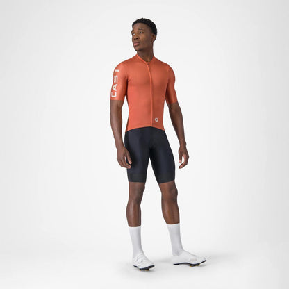CASTELLI ENTRATA APEX JERSEY PAPRIKA/SILVER MOON