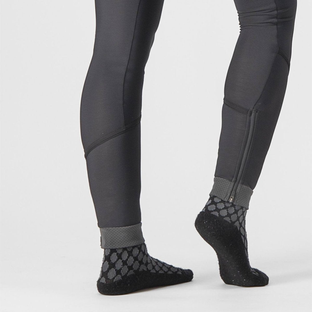 CASTELLI VELOCISSIMA THERMAL TIGHT BLACK/BLACK REFLEX