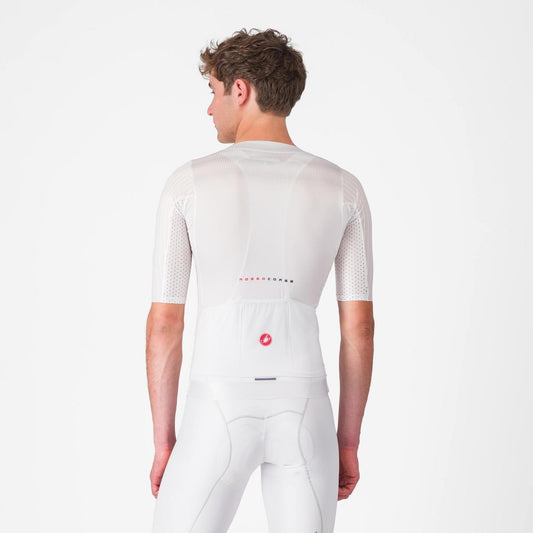 CASTELLI AERO RACE 8S JERSEY WHITE