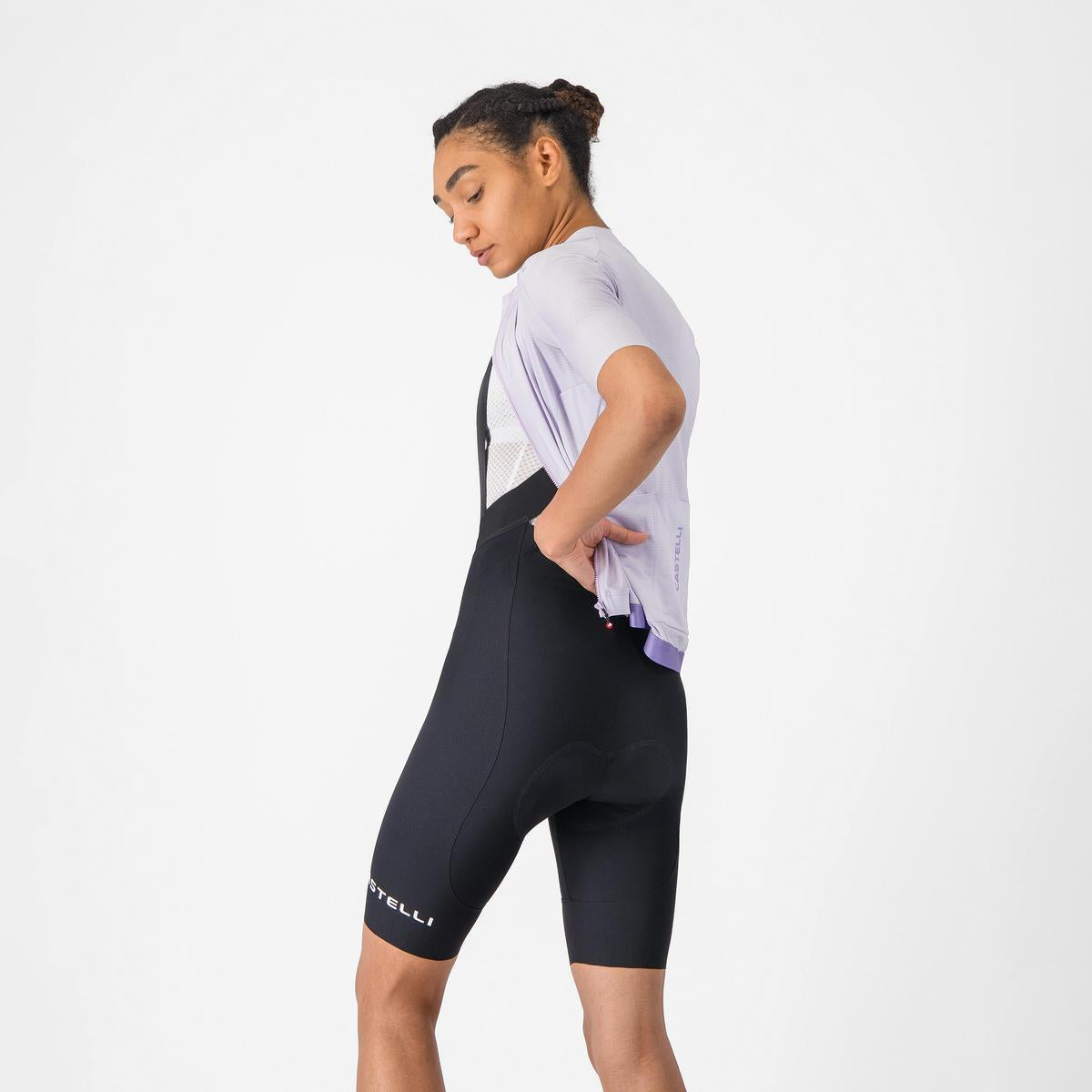 CASTELLI ESPRESSO 2 WOMENS DT BIBSHORT BLACK