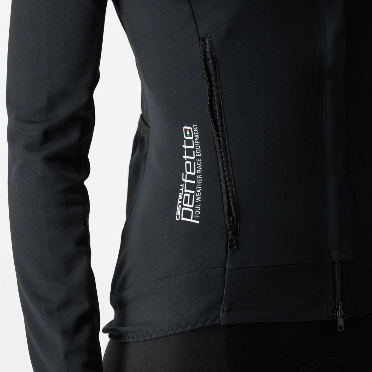 CASTELLI PERFETTO RoS 2 W JACKET LIGHT BLACK/BLACK