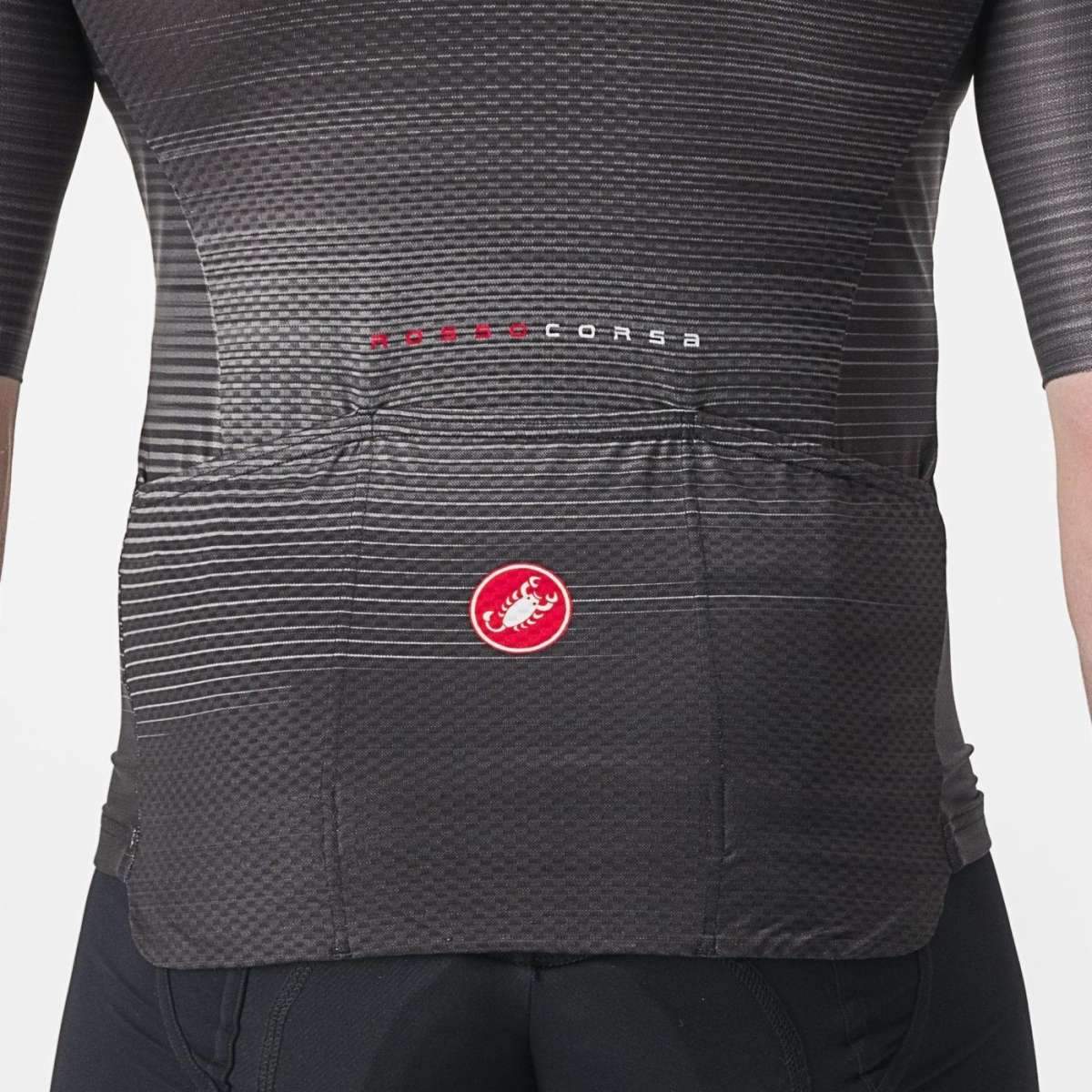 CASTELLI AERO RACE 6.0 JERSEY LIGHT BLACK