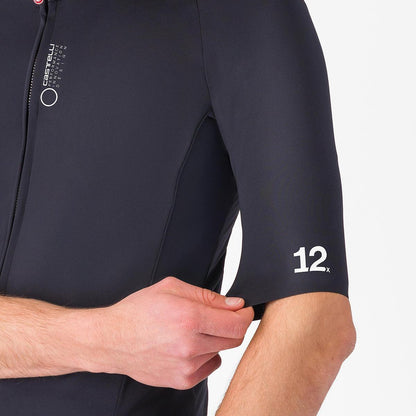 CASTELLI DO.DI.CI. SHORT SLEEVE JACKET LIGHT BLACK