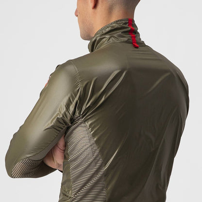 CASTELLI ARIA SHELL JACKET MOSS BROWN