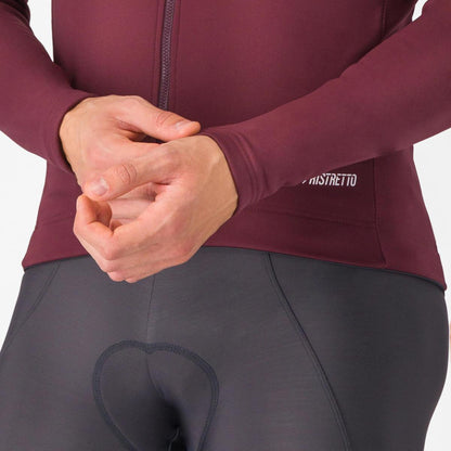 CASTELLI ESPRESSO AIR JACKET DEEP BORDEAUX