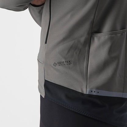 CASTELLI PERFETTO RoS 2 JACKET NICKEL GRAY/TRAVERTINE GRAY
