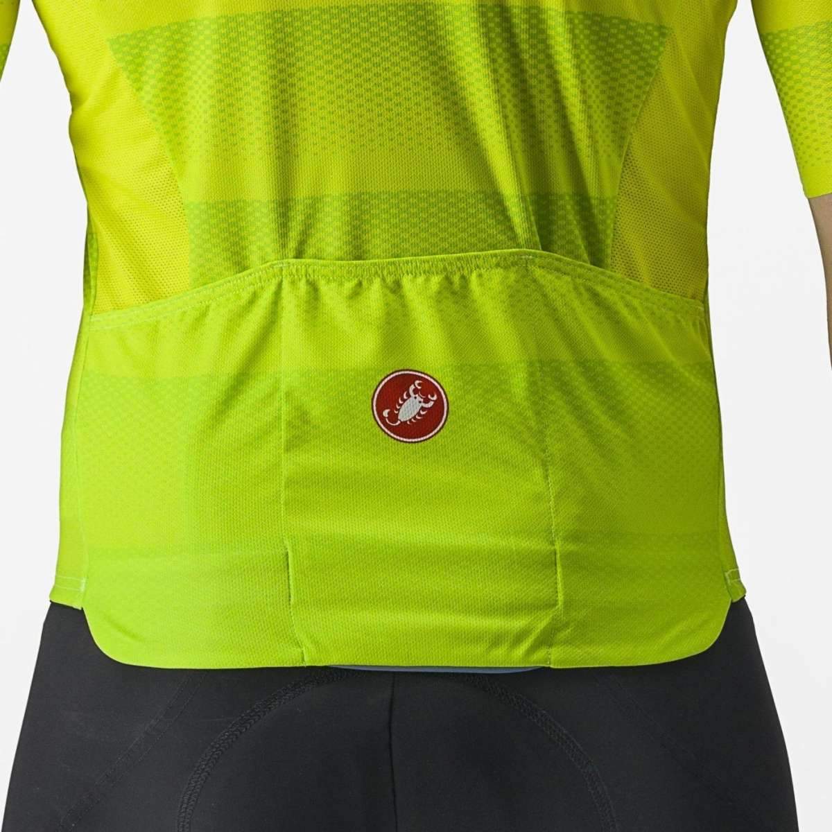 CASTELLI LIVELLI JERSEY YELLOW FLUO