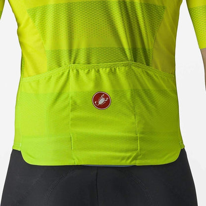 CASTELLI LIVELLI JERSEY YELLOW FLUO