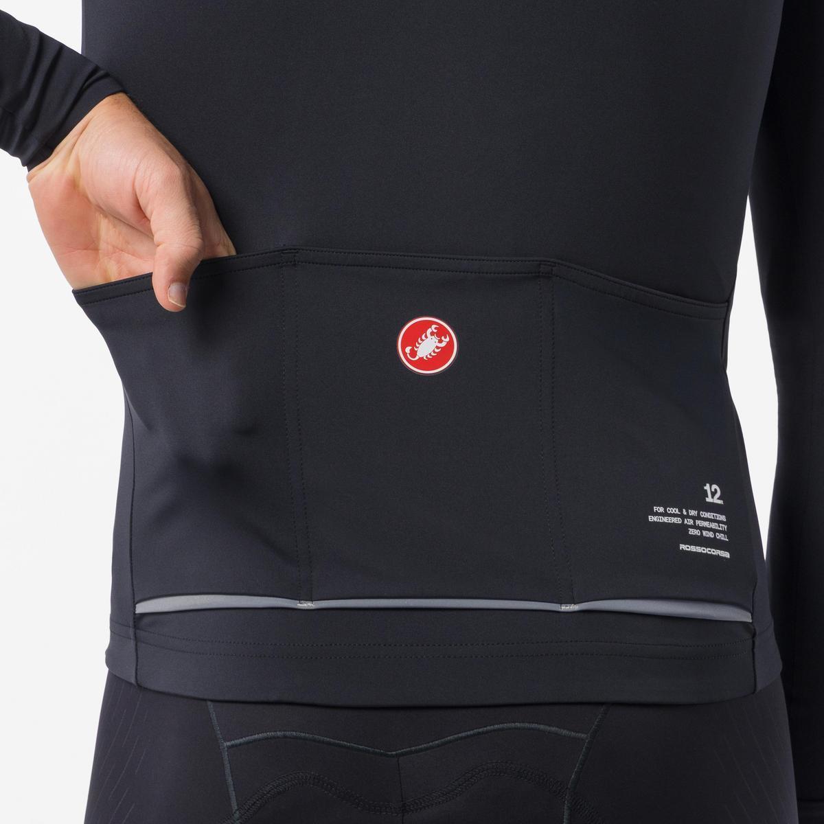CASTELLI DO.DI.CI. JACKET LIGHT BLACK