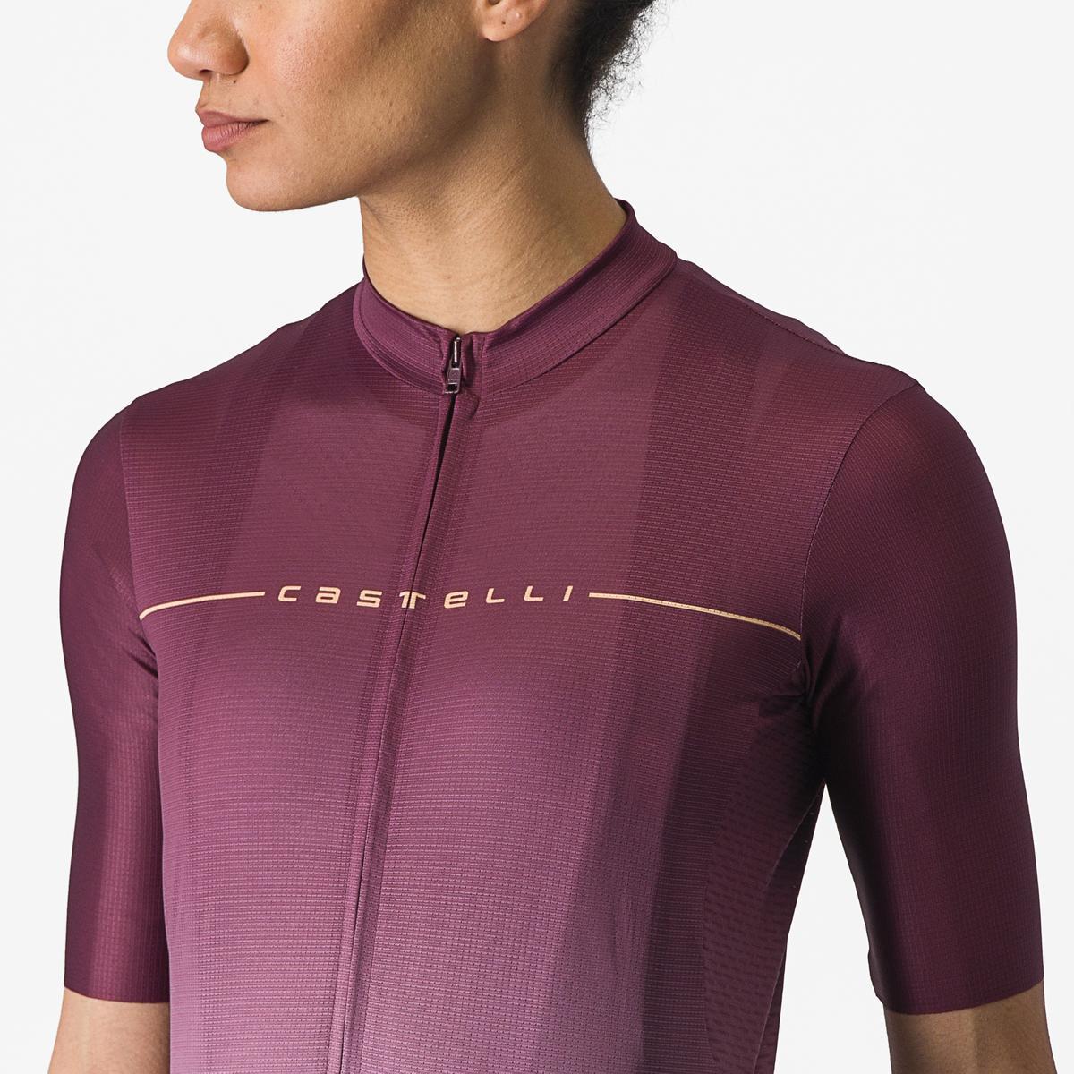 CASTELLI SALITA JERSEY DEEP BORDEAUX/DEEP PURPLE-SOFT