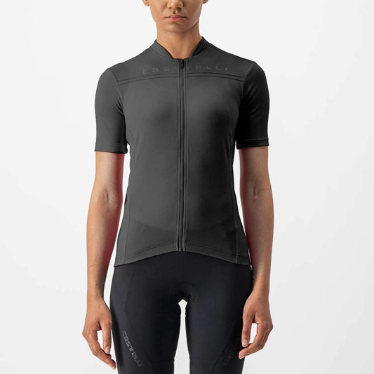 CASTELLI ANIMA 4 JERSEY LIGHT BLACK