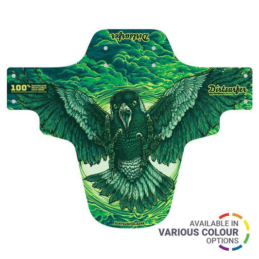 DIRTSURFER MUDGUARD - SWOOPING MAGPIE GREEN