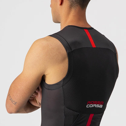 CASTELLI FREE TRI 2 SLEEVELESS TOP BLACK