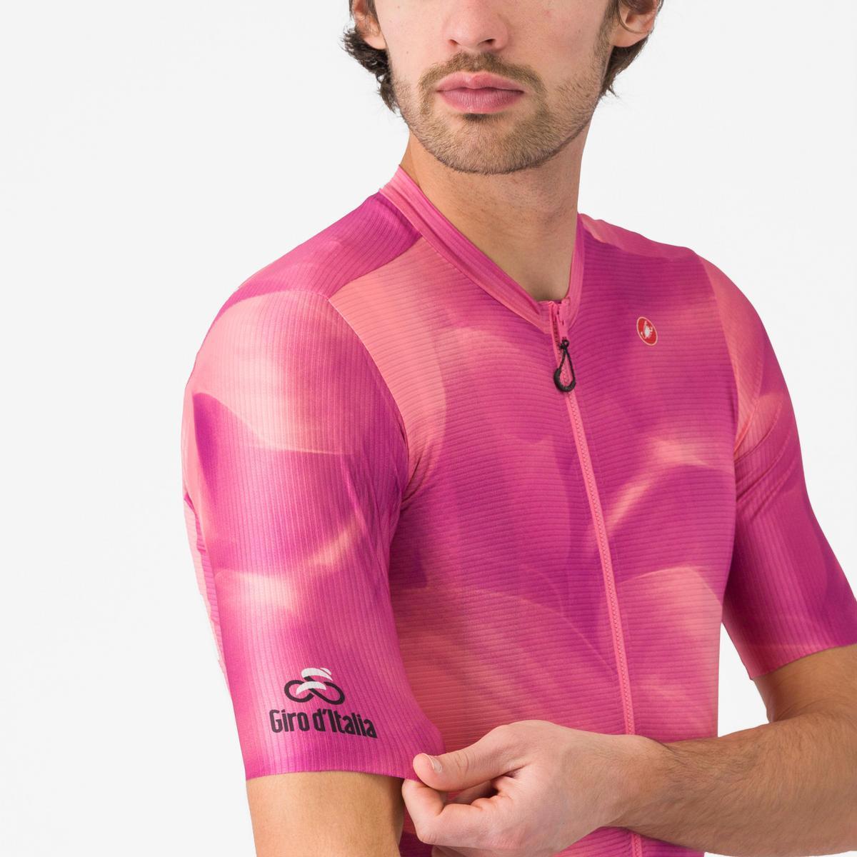 CASTELLI #GIRO ESPRESSO JERSEY ROSA GIRO