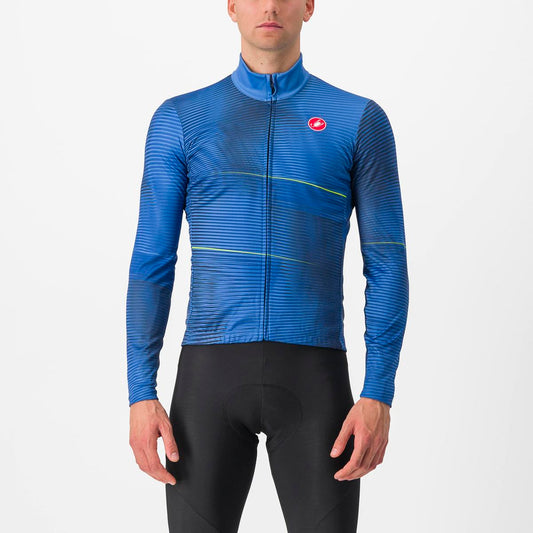 CASTELLI RAFFICA LS JERSEY MEDITERRANEAN BLUE