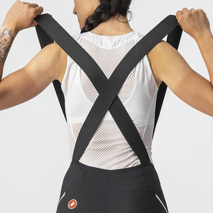 CASTELLI VELOCISSIMA 3 BIBSHORT BLACK & SILVER