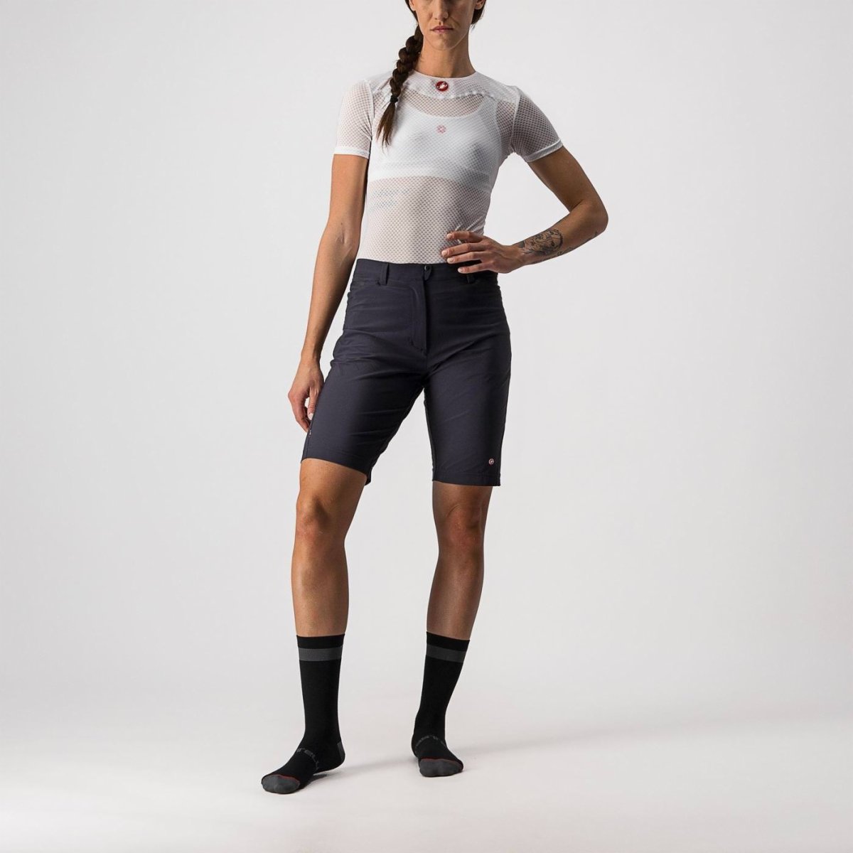 CASTELLI UNLIMITED WOMENS BAGGY SHORT BLACK