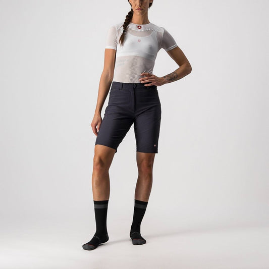 CASTELLI UNLIMITED WOMENS BAGGY SHORT BLACK